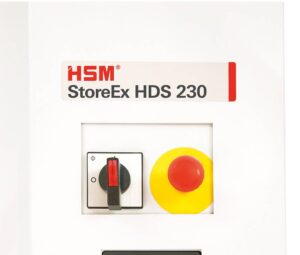 HSM HDS 230 1 nood schakelaar